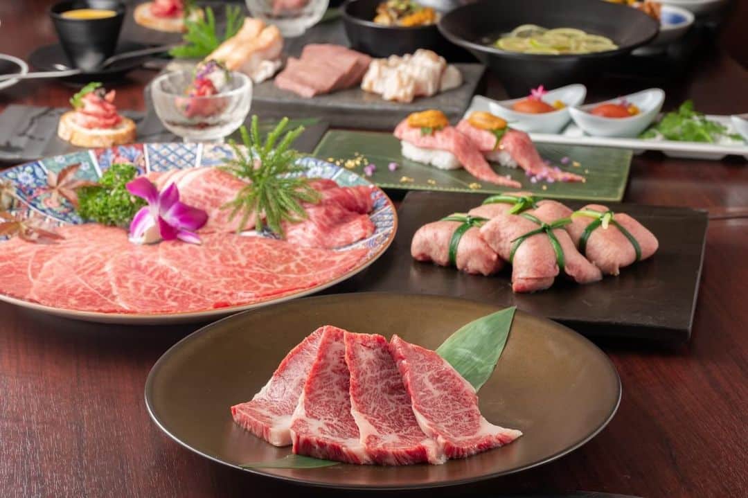 和牛焼肉とびうしの名物料理が楽しめる各種コース料理をご用意しています🥰飲み放題プランはご宴会に大人気😊歓送迎会などには…