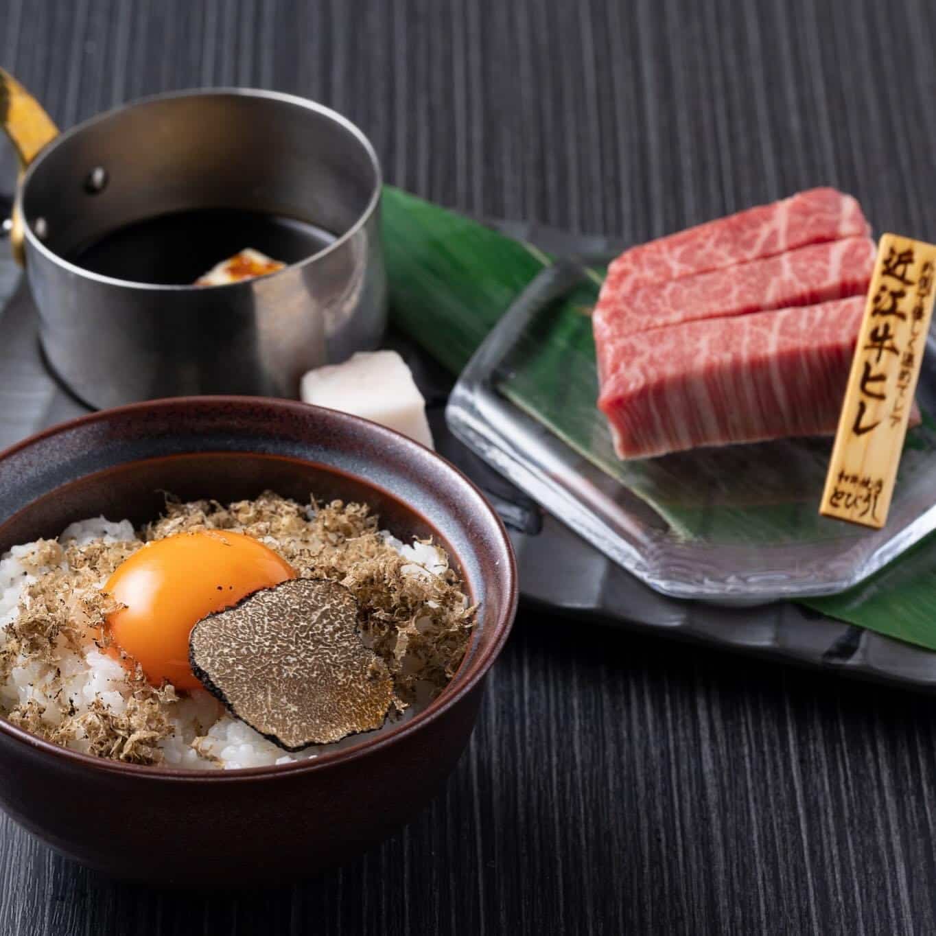 人気のヘレ飯🤤食べやすい小丼サイズで締めにも人気😋誕生日や記念日のアニバーサリーにも😉全席完全個室のプライベート空…