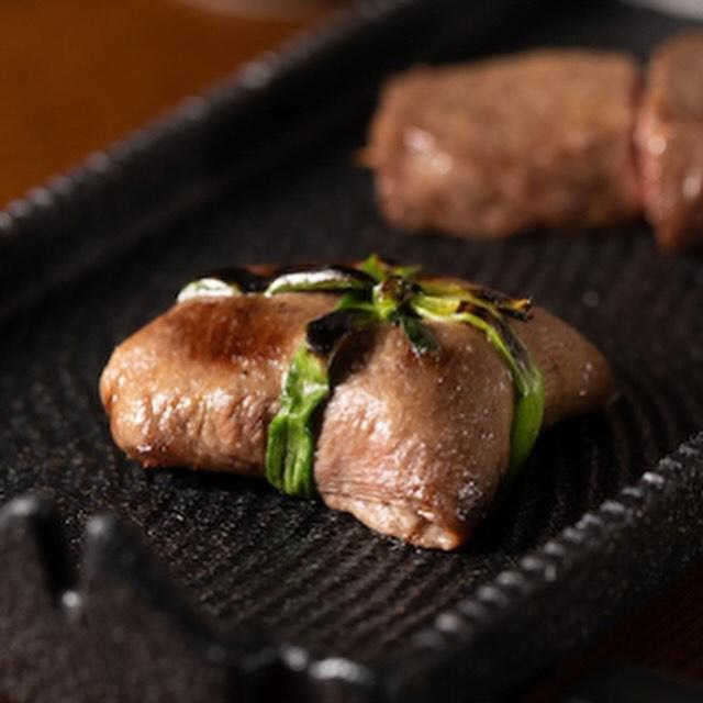 人気のネギたん巾着はスタッフが目の前で大切に焼き上げます東京ドームや武道館のイベント帰りのお食事にもオススメ⭐︎とびうし…