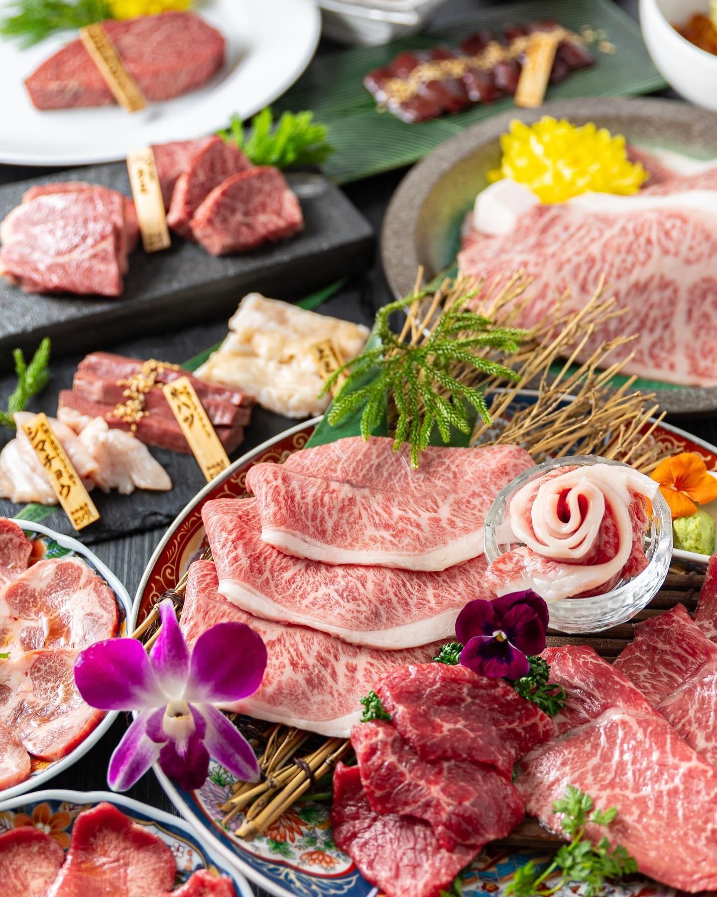 記念日や誕生日にはコースがオススメ！とびうしは全席が完全個室の和牛焼肉のお店⭐︎「飯田橋駅」すぐ！「黒毛和牛」が自慢の「…