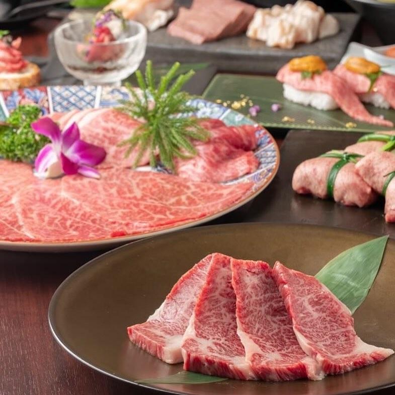 素敵な記念日にはコースがオススメ！とびうしは全席が完全個室の和牛焼肉のお店⭐︎「飯田橋駅」すぐ！「黒毛和牛」が自慢の「焼…