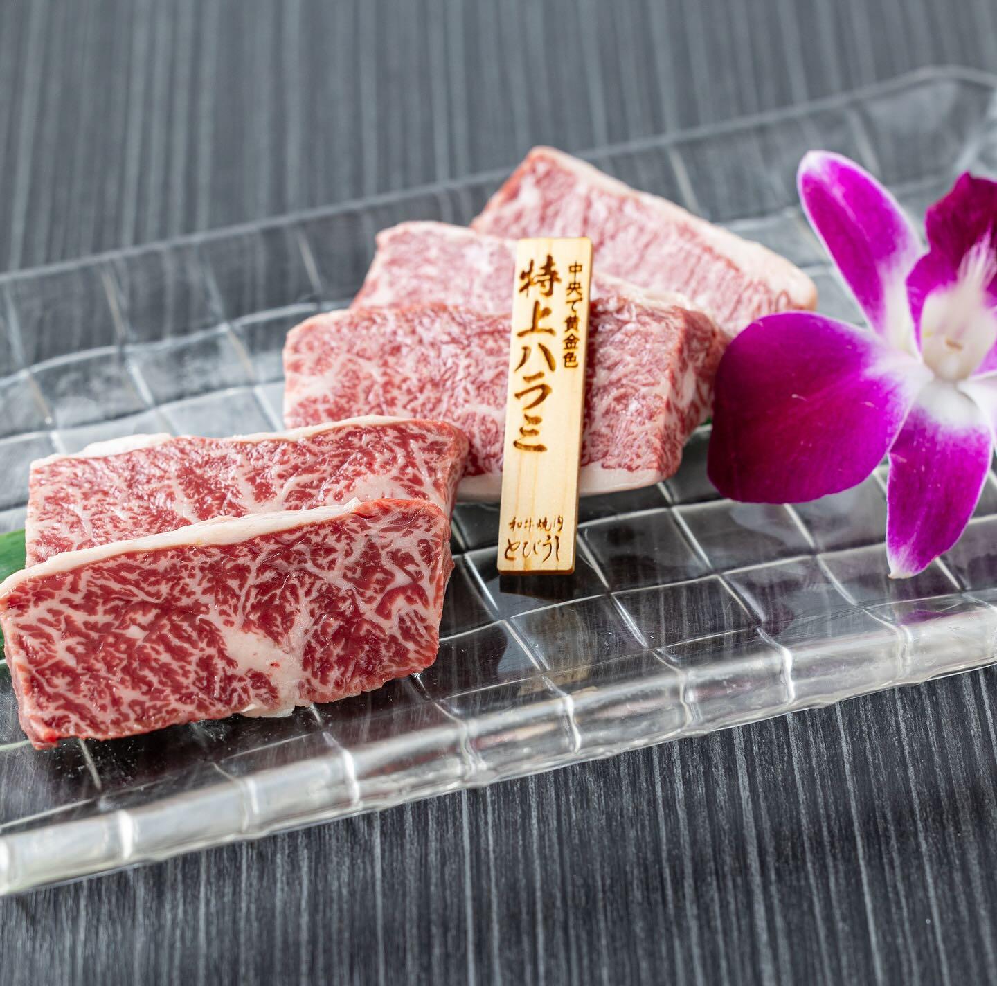 極上の黒毛和牛ハラミは自慢のヒトサラ⭐︎とびうしは全席が完全個室の和牛焼肉のお店⭐︎「飯田橋駅」すぐ！「黒毛和牛」が自慢…