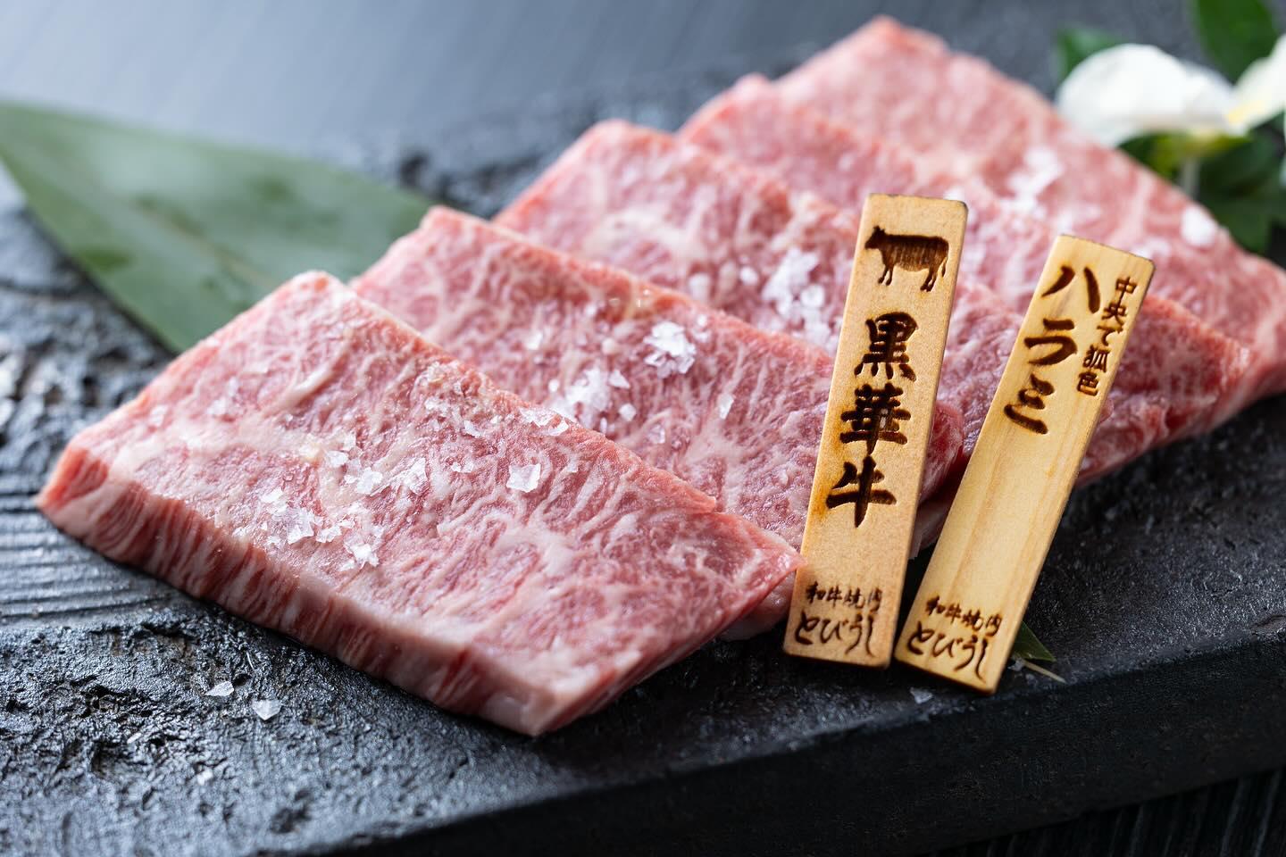 とびうしはハラミが自慢！希少な黒毛和牛のハラミのみにこだわったお店⭐︎とびうしは全席が完全個室の和牛焼肉のお店⭐︎「飯田…